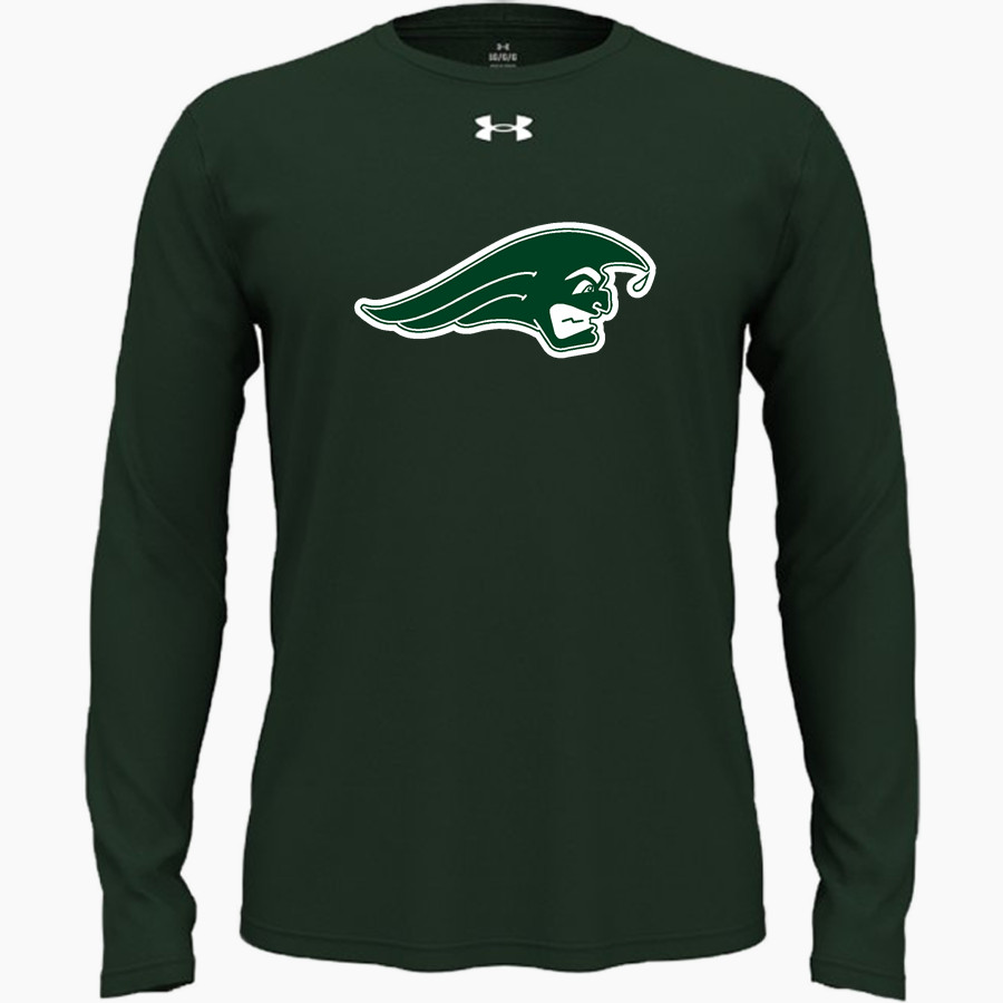 Greenville Green Wave official sideline store <span class="pdp-name-mascot">Greenville Green Wave</span> UA Men's Team Tech Long Sleeve T-Shirt