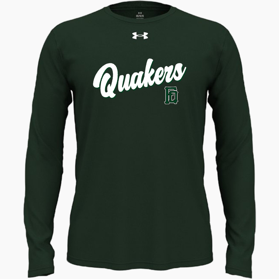 Franklin Quakers <span class="pdp-name-mascot">Franklin Quakers</span> UA Men's Team Tech Long Sleeve T-Shirt