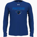 SALE CREEK Panthers Online Store <span class="pdp-name-mascot">SALE CREEK PANTHERS /LADY</span> UA Men's Team Tech Long Sleeve T-Shirt Front Thumbnail