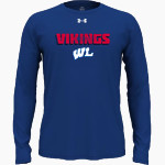 Wisconsin Lutheran Vikings UA Men's Team Tech Long Sleeve T-Shirt Front Thumbnail