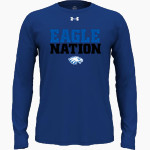 TERRELL ACADEMY EAGLES <span class="pdp-name-mascot">TERRELL ACADEMY EAGLES</span> UA Men's Team Tech Long Sleeve T-Shirt Front Thumbnail