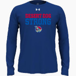 Mesquite Desert Dogs UA Men's Team Tech Long Sleeve T-Shirt Front Thumbnail