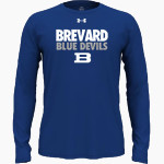 Brevard Blue Devils UA Men's Team Tech Long Sleeve T-Shirt Front Thumbnail