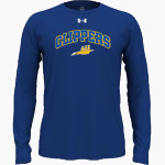 Concordia Clippers UA Men's Team Tech Long Sleeve T-Shirt Front Thumbnail