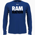 Carbondale Rams <span class="pdp-name-mascot">Carbondale Rams</span> UA Men's Team Tech Long Sleeve T-Shirt Front Thumbnail