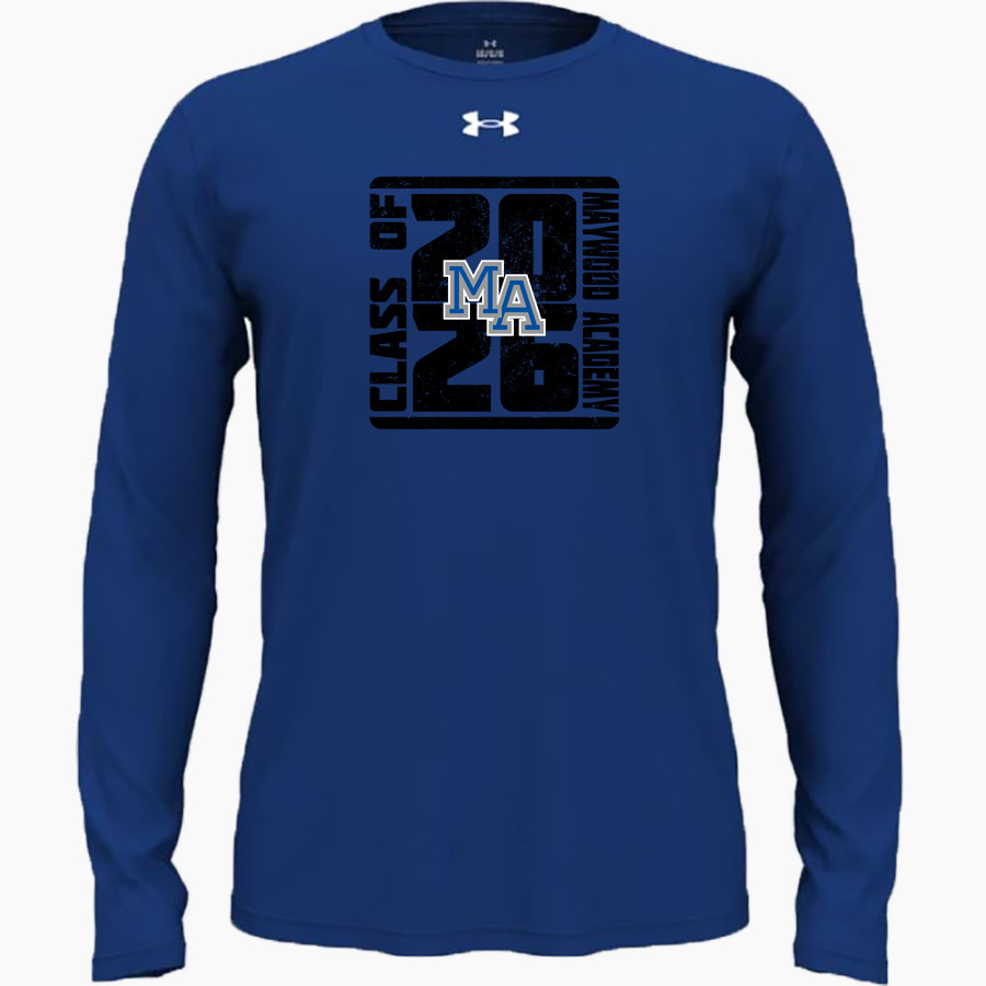 MAYWOOD ACADEMY HIGH SCHOOL NIGHTHAWKS <span class="pdp-name-mascot">MAYWOOD ACADEMY NIGHTHAWKS</span> UA Men's Team Tech Long Sleeve T-Shirt