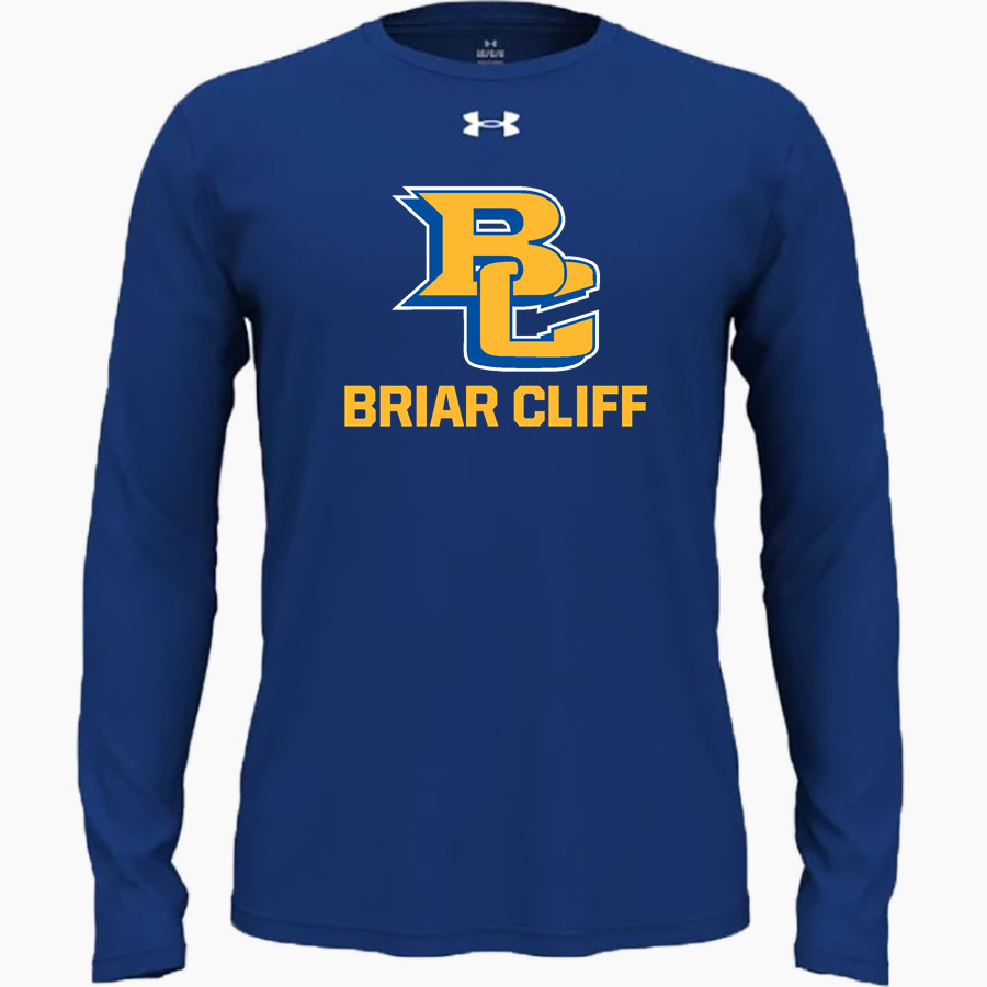BRIAR CLIFF Chargers UA Men's Team Tech Long Sleeve T-Shirt