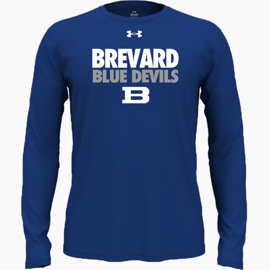 Brevard Blue Devils UA Men's Team Tech Long Sleeve T-Shirt