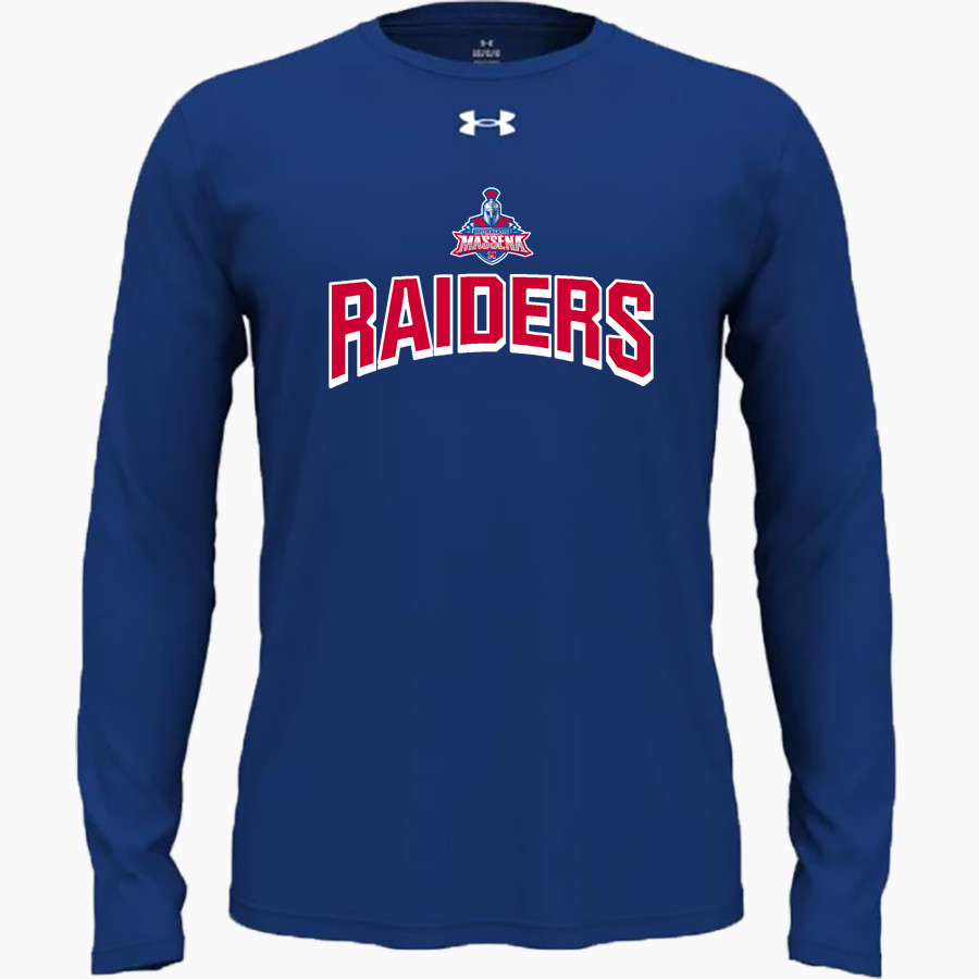 Massena Red Raiders <span class="pdp-name-mascot">Massena Raiders</span> UA Men's Team Tech Long Sleeve T-Shirt