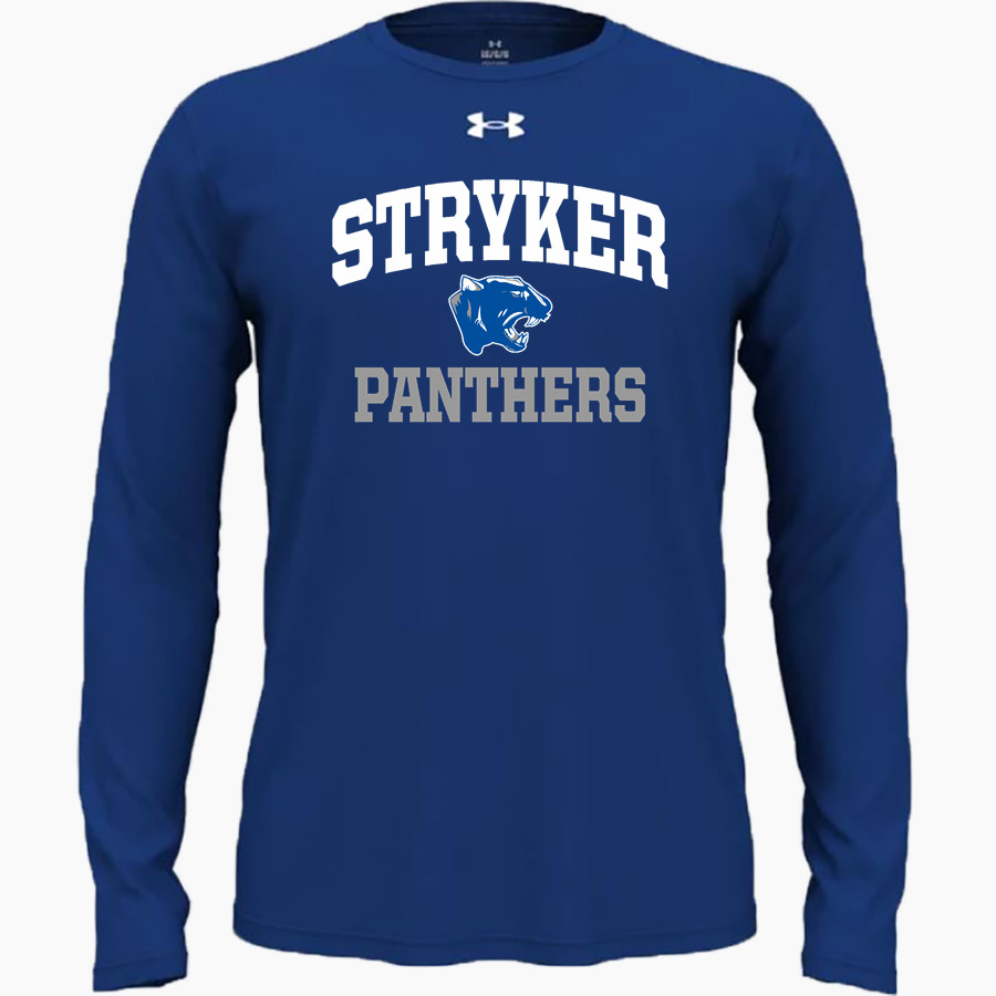 Stryker Panthers The Official Online Store UA Men's Team Tech Long Sleeve T-Shirt
