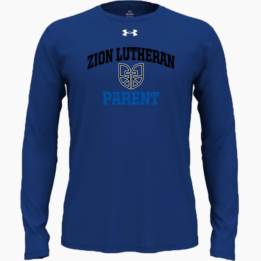 Zion Lutheran School Panthers UA Men's Team Tech Long Sleeve T-Shirt