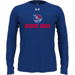 Mesquite Desert Dogs <span class="pdp-name-mascot">Mesquite Desert Dogs</span> UA Men's Team Tech Long Sleeve T-Shirt Front Thumbnail