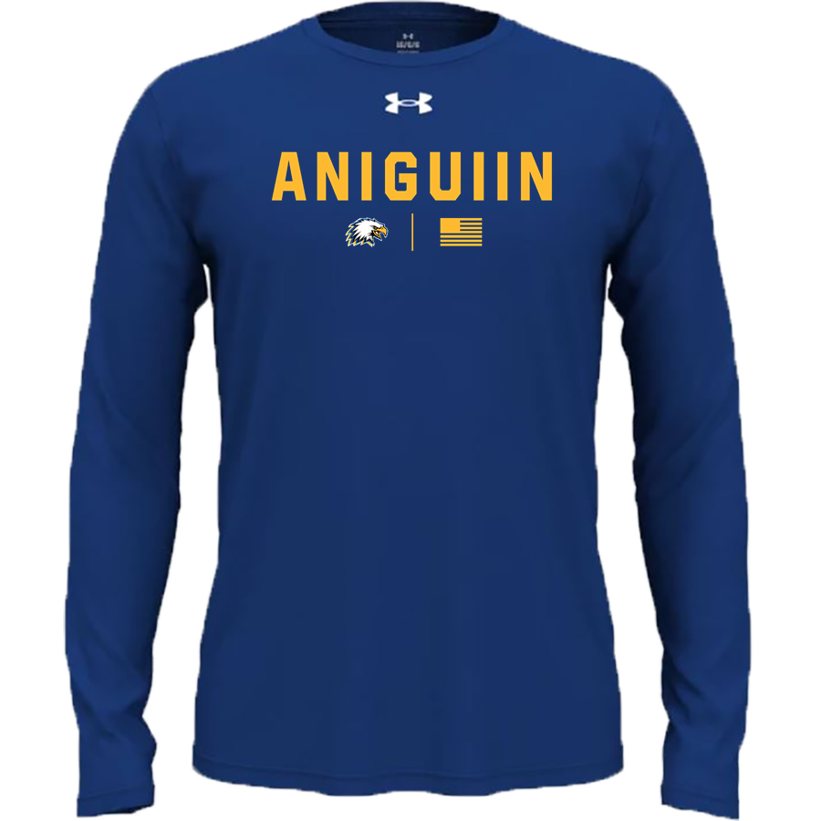 Aniguiin Eagles <span class="pdp-name-mascot">Aniguiin School Eagles</span> UA Men's Team Tech Long Sleeve T-Shirt