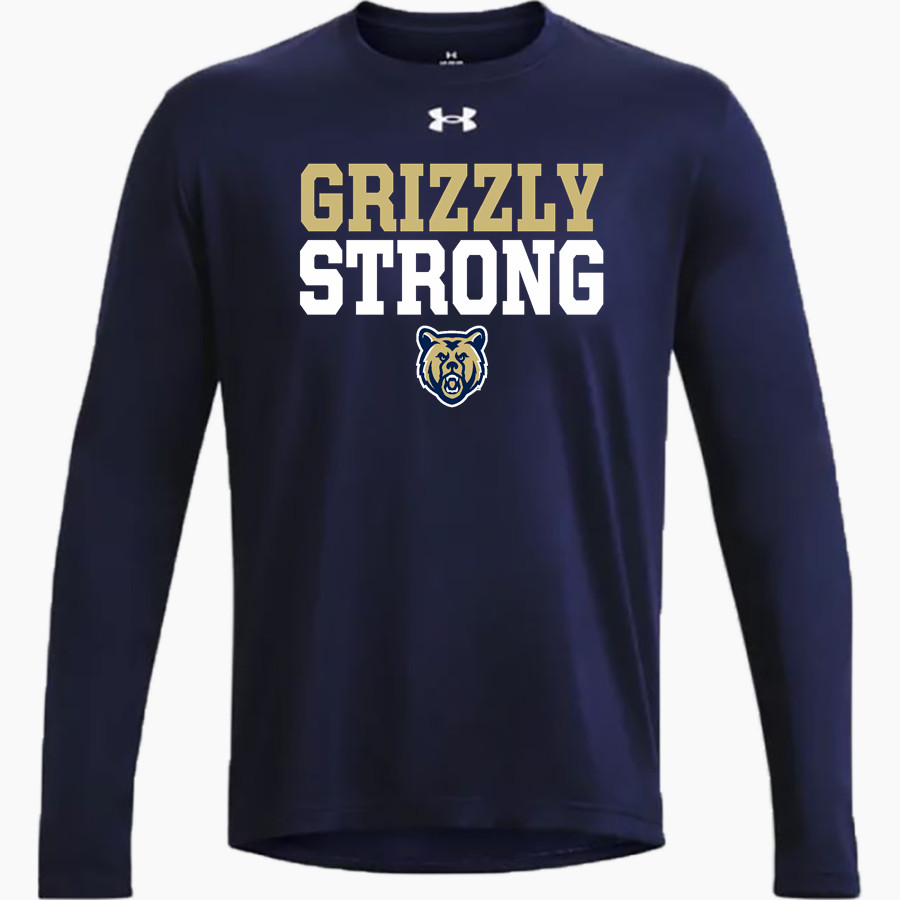 Napa Grizzlies <span class="pdp-name-mascot">Napa Grizzlies</span> UA Men's Team Tech Long Sleeve T-Shirt