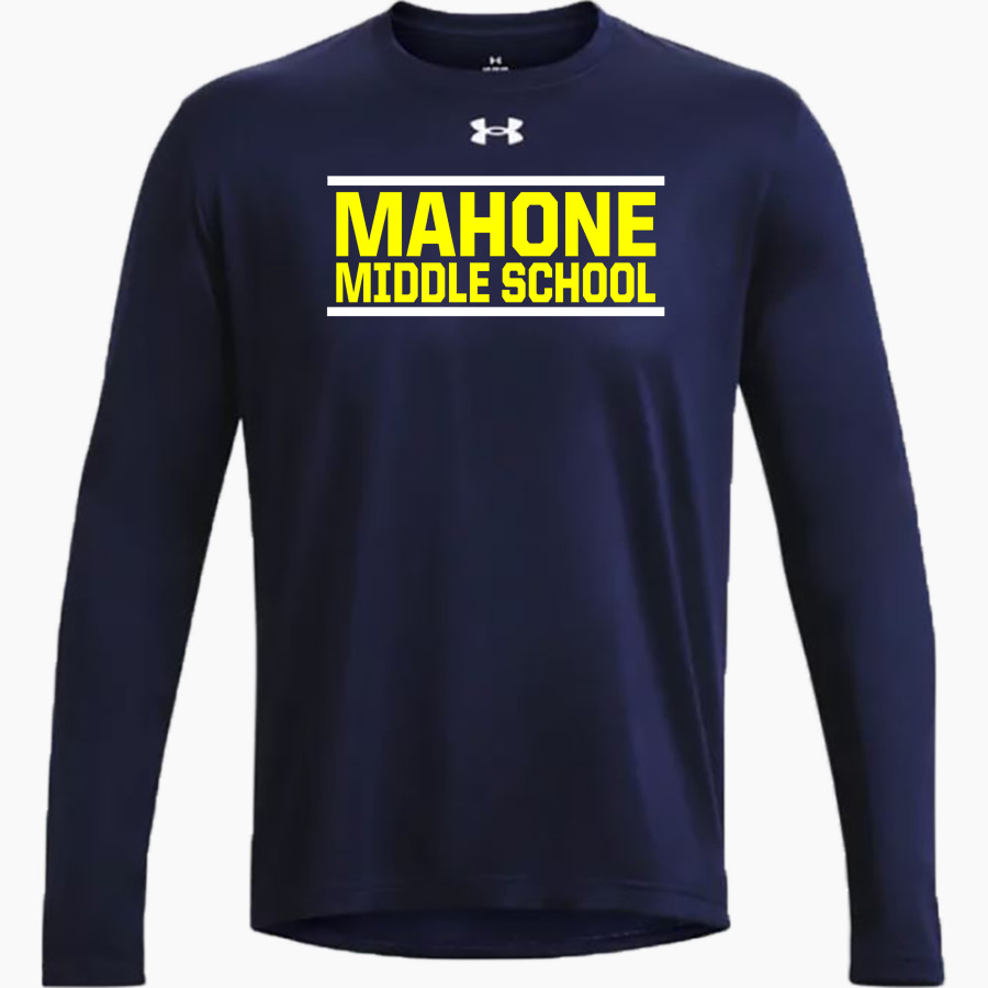 Mahone Mustangs UA Men's Team Tech Long Sleeve T-Shirt