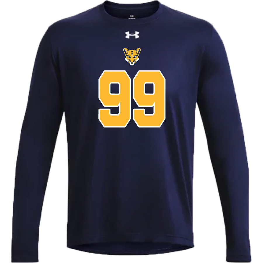 Thomas E Harrington Cougars <span class="pdp-name-mascot">Thomas E Harrington Cougars</span> UA Men's Team Tech Long Sleeve T-Shirt