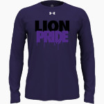Johnson County Lions <span class="pdp-name-mascot">JOHNSON COUNTY SPORTS ASSOCIATION Lions</span> UA Men's Team Tech Long Sleeve T-Shirt Front Thumbnail