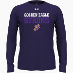 BELLBROOK GOLDEN EAGLES The Official Online Store <span class="pdp-name-mascot">BELLBROOK GOLDEN EAGLES</span> UA Men's Team Tech Long Sleeve T-Shirt Front Thumbnail