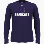 MUNCIE CENTRAL HIGH SCHOOL BEARCATS <span class="pdp-name-mascot">MUNCIE BEARCATS</span> UA Men's Team Tech Long Sleeve T-Shirt Front Thumbnail