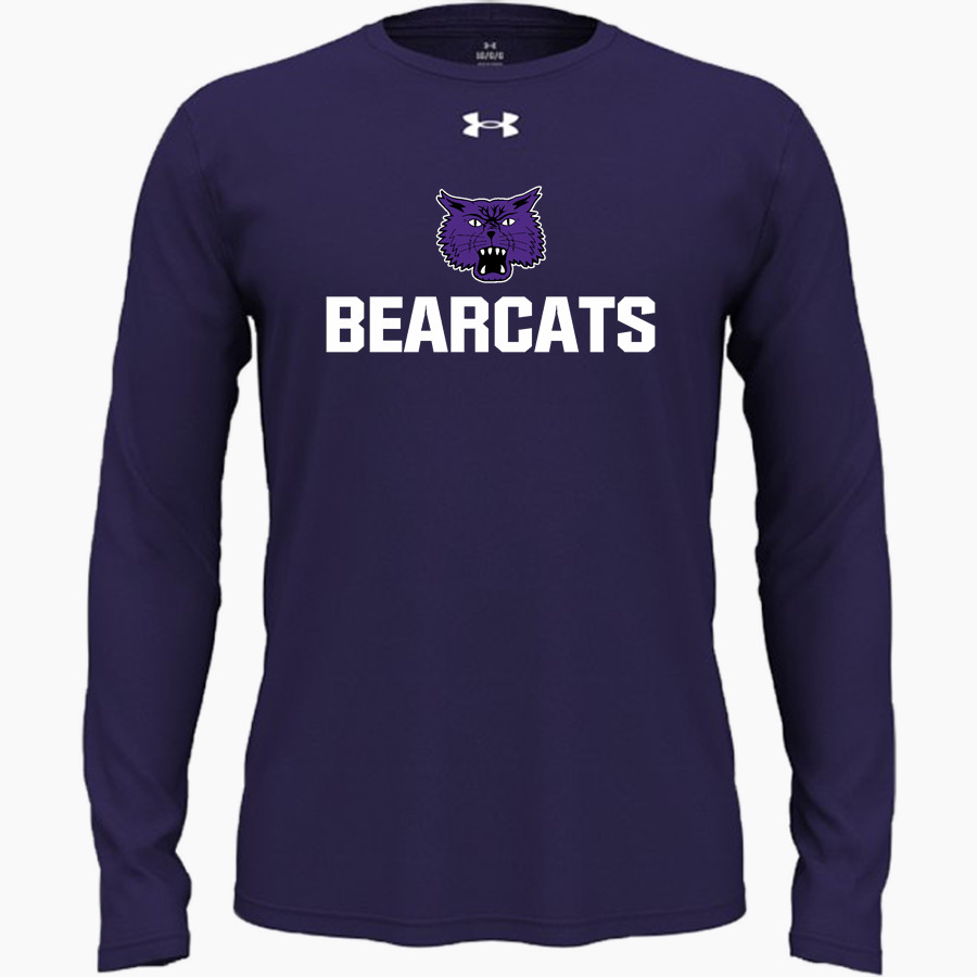 MUNCIE CENTRAL HIGH SCHOOL BEARCATS <span class="pdp-name-mascot">MUNCIE BEARCATS</span> UA Men's Team Tech Long Sleeve T-Shirt