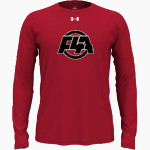 Fitness 4 All Fitness 4 All UA Men's Team Tech Long Sleeve T-Shirt Front Thumbnail