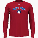 NORTH PINES CUBS UA Men's Team Tech Long Sleeve T-Shirt Front Thumbnail