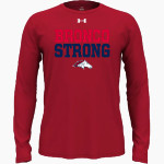 Bay Area Christian Broncos <span class="pdp-name-mascot">Bay Area Christian Broncos</span> UA Men's Team Tech Long Sleeve T-Shirt Front Thumbnail