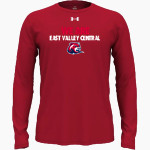 East Valley Central Bruins <span class="pdp-name-mascot">East Valley Central Middle School Bruins</span> UA Men's Team Tech Long Sleeve T-Shirt Front Thumbnail