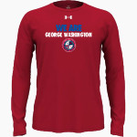 GEORGE WASHINGTON HIGH SCHOOL PATRIOTS <span class="pdp-name-mascot">GEORGE WASHINGTON PATRIOTS</span> UA Men's Team Tech Long Sleeve T-Shirt Front Thumbnail