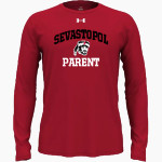 SEVASTOPOL HIGH SCHOOL PIONEERS <span class="pdp-name-mascot">SEVASTOPOL PIONEERS</span> UA Men's Team Tech Long Sleeve T-Shirt Front Thumbnail