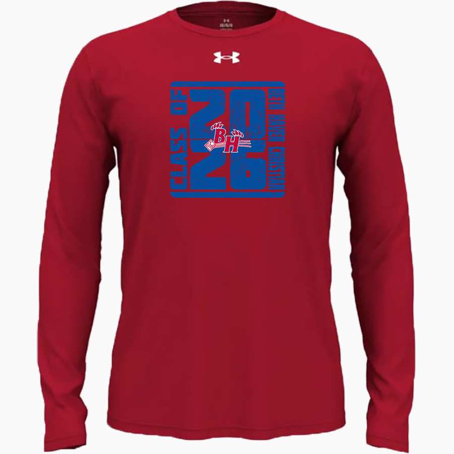 BETH HAVEN CHRISTIAN School Online Apparel Store UA Men's Team Tech Long Sleeve T-Shirt