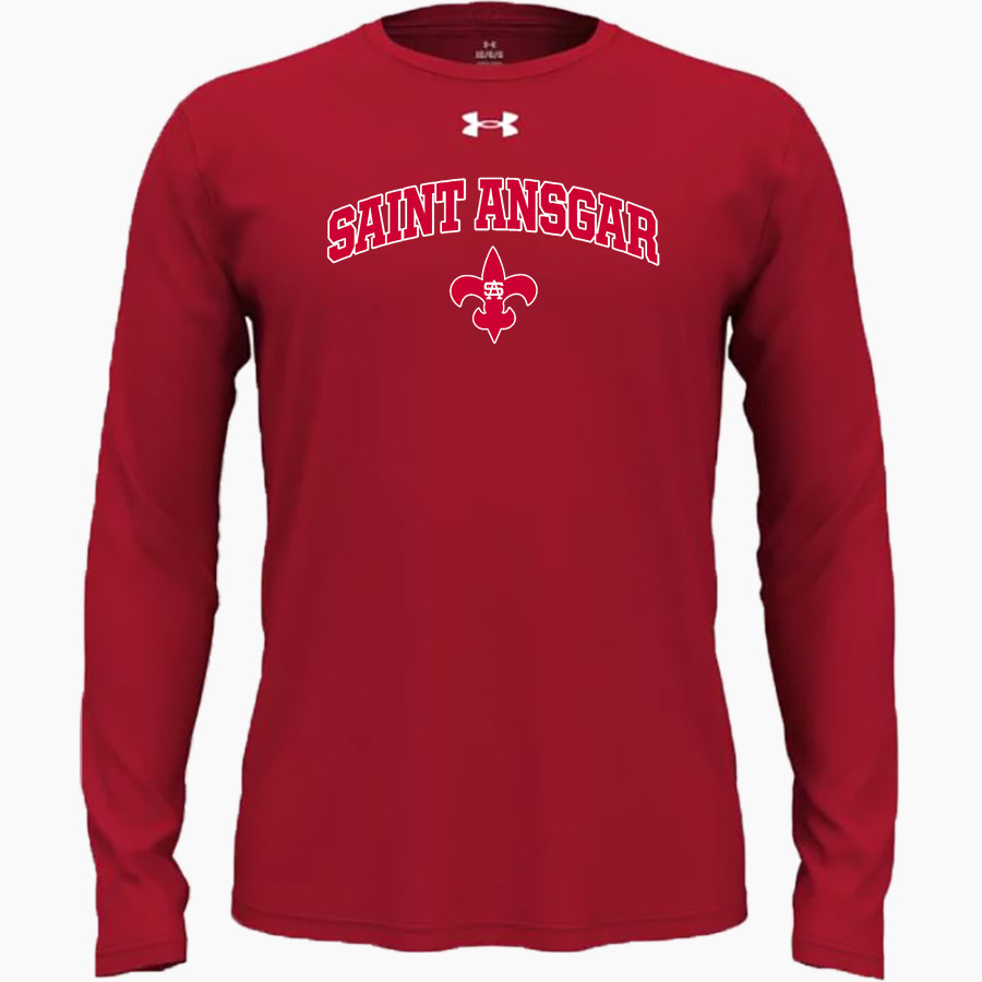 SAINT ANSGAR HIGH SCHOOL SAINTS <span class="pdp-name-mascot">SAINT ANSGAR SAINTS</span> UA Men's Team Tech Long Sleeve T-Shirt