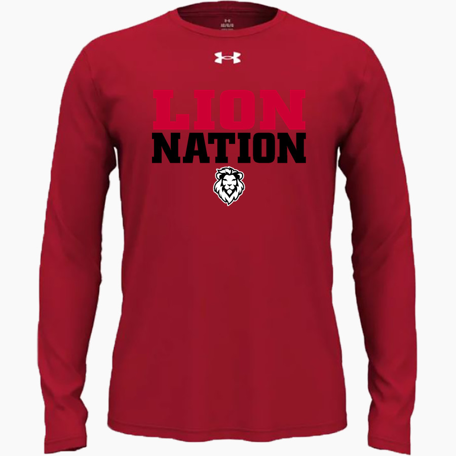 The Rock Lions UA Men's Team Tech Long Sleeve T-Shirt