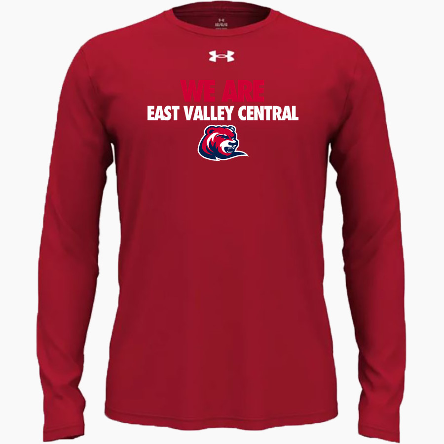 East Valley Central Bruins <span class="pdp-name-mascot">East Valley Central Middle School Bruins</span> UA Men's Team Tech Long Sleeve T-Shirt