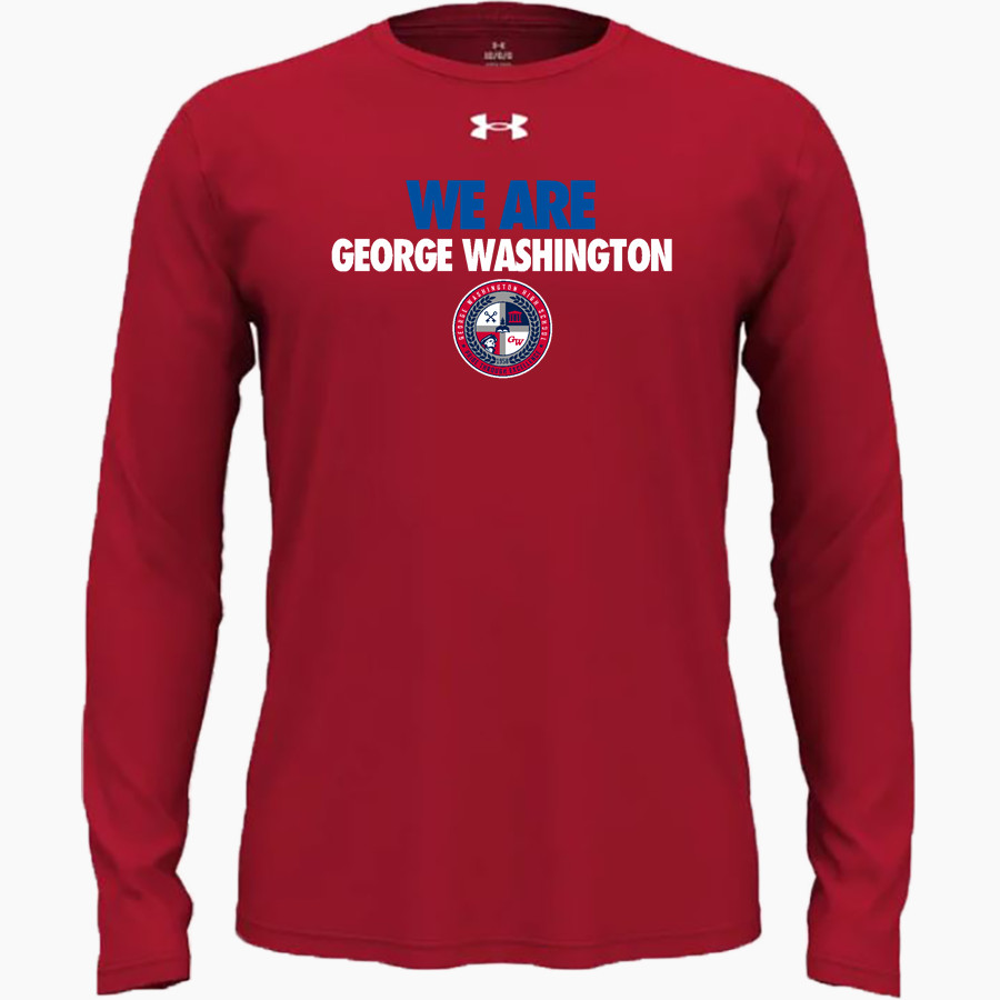 GEORGE WASHINGTON HIGH SCHOOL PATRIOTS <span class="pdp-name-mascot">GEORGE WASHINGTON PATRIOTS</span> UA Men's Team Tech Long Sleeve T-Shirt