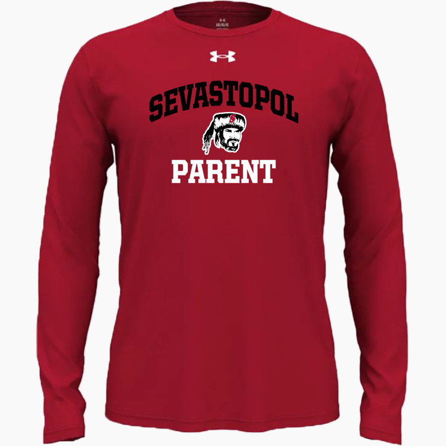 SEVASTOPOL HIGH SCHOOL PIONEERS <span class="pdp-name-mascot">SEVASTOPOL PIONEERS</span> UA Men's Team Tech Long Sleeve T-Shirt