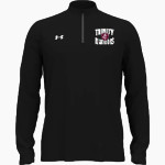 Trinity Warriors <span class="pdp-name-mascot">Trinity Christian Warriors</span> UA Men's Team Tech Long Sleeve Quarter Zip Front Thumbnail