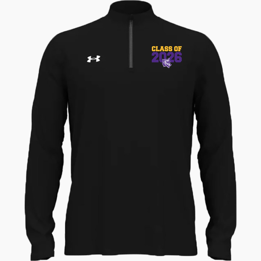 CUT BANK HIGH SCHOOL WOLVES UA Men's Team Tech Long Sleeve Quarter Zip