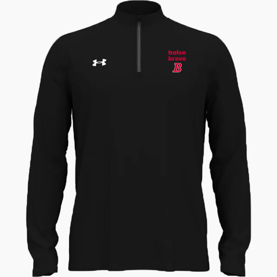 BOISE HIGH SCHOOL ONLINE STORE <span class="pdp-name-mascot">BOISE BRAVES</span> UA Men's Team Tech Long Sleeve Quarter Zip