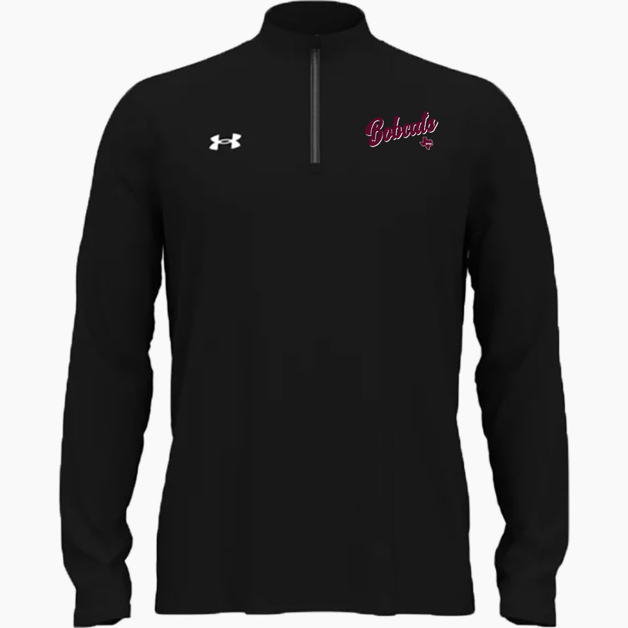 CY-FAIR HIGH SCHOOL BOBCATS <span class="pdp-name-mascot">CY - FAIR BOBCATS</span> UA Men's Team Tech Long Sleeve Quarter Zip