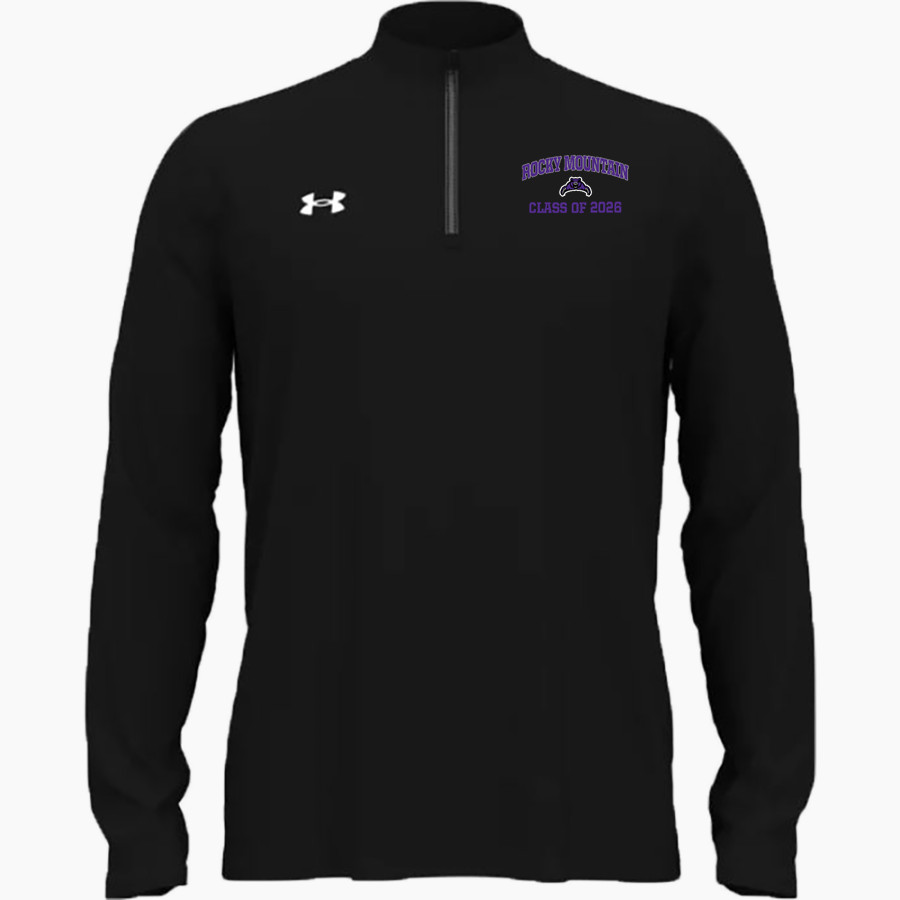 Rocky Grizzlies <span class="pdp-name-mascot">Rocky Grizzlies</span> UA Men's Team Tech Long Sleeve Quarter Zip