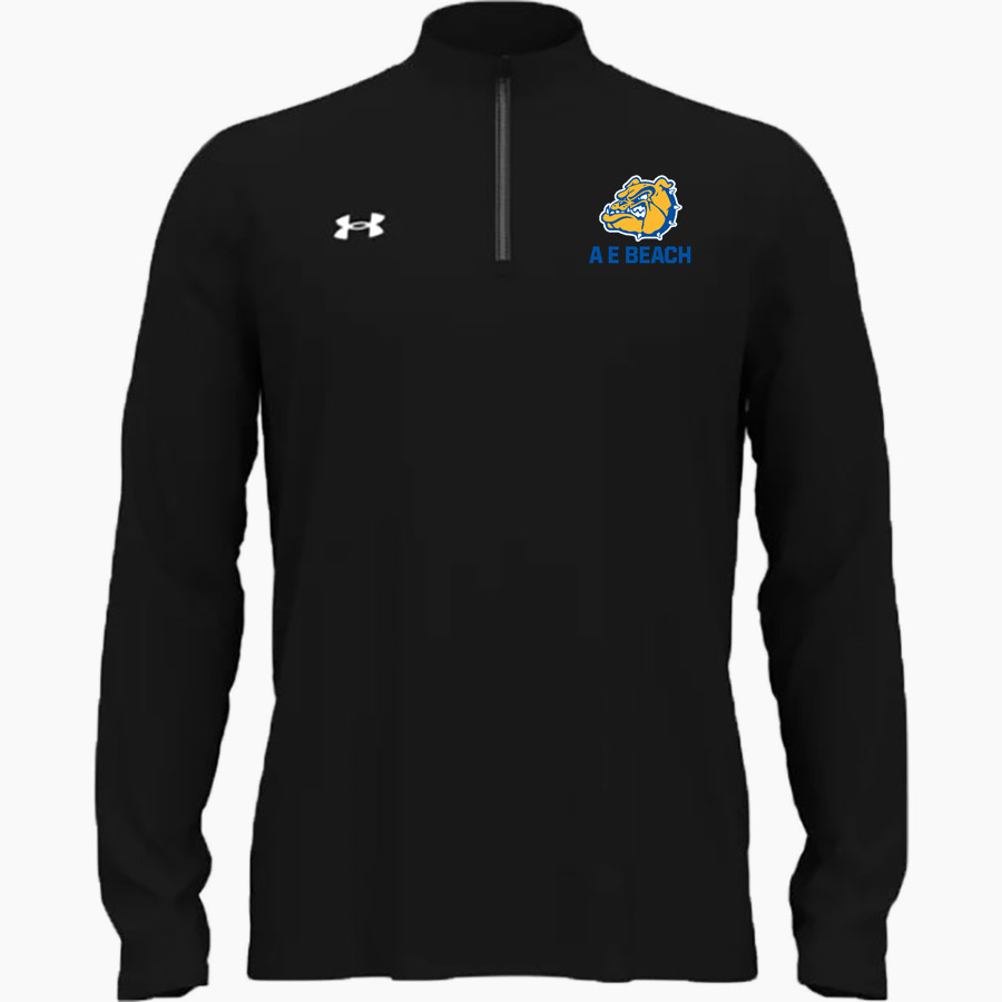 A E BEACH HIGH SCHOOL BULLDOGS <span class="pdp-name-mascot">A E BEACH BULLDOGS</span> UA Men's Team Tech Long Sleeve Quarter Zip