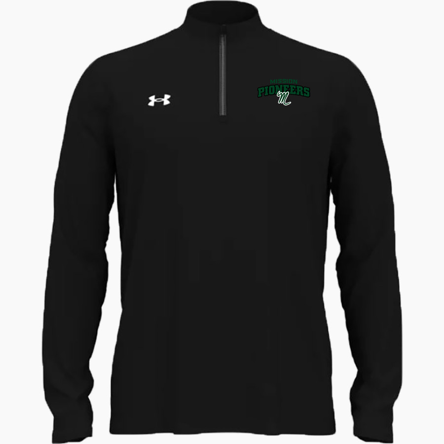 Mission Pioneers <span class="pdp-name-mascot">SAN GABRIEL MISSION PIONEER</span> UA Men's Team Tech Long Sleeve Quarter Zip