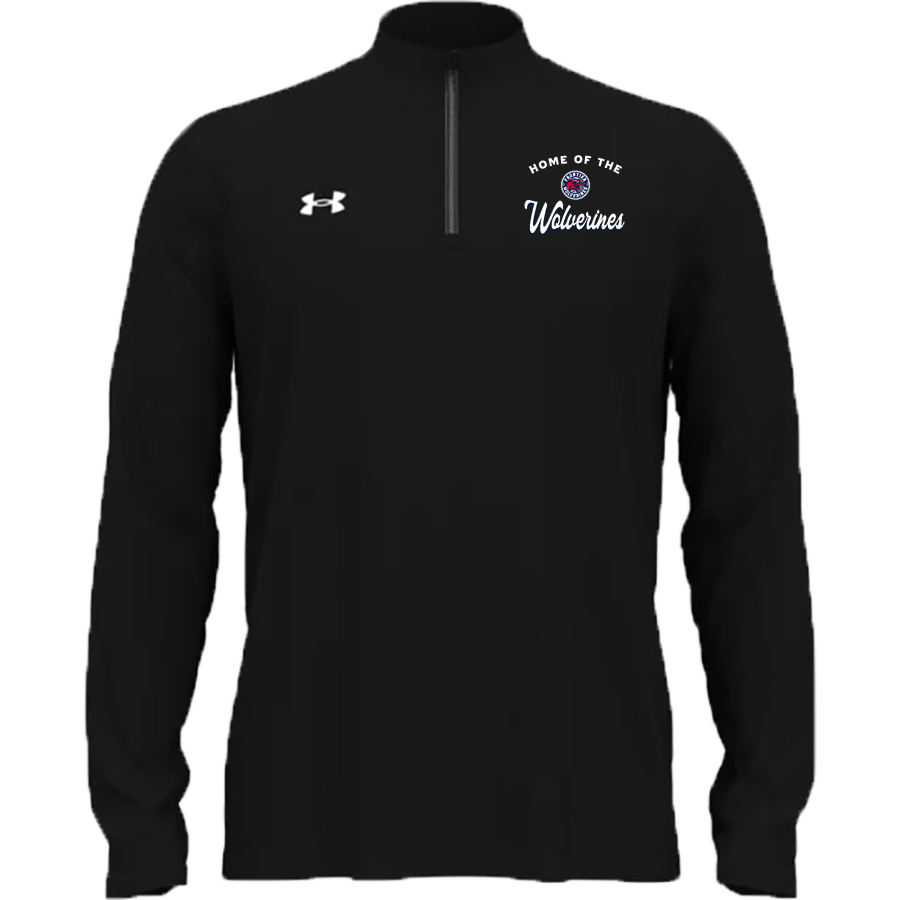 Frontier Academy Wolverines <span class="pdp-name-mascot">Frontier Academy Wolverines</span> UA Men's Team Tech Long Sleeve Quarter Zip