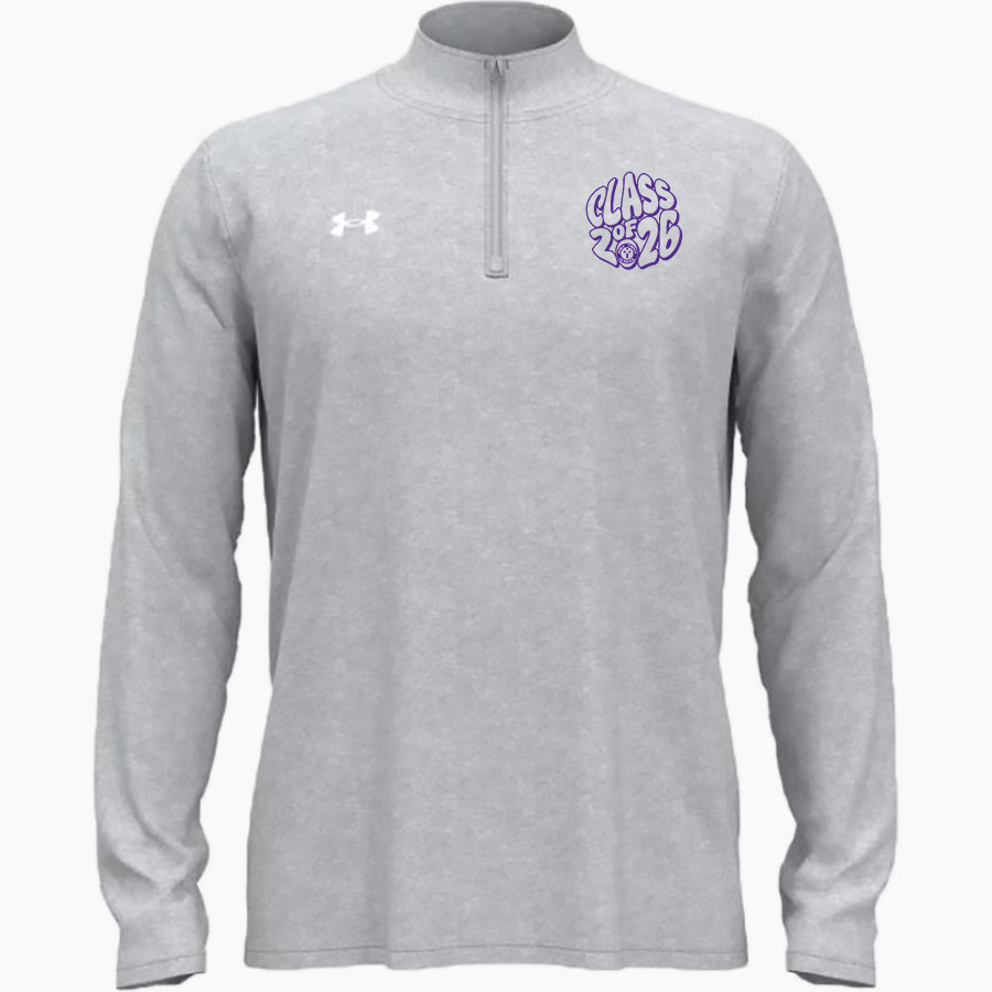 Holy Cross Crusaders <span class="pdp-name-mascot">Holy Cross School Crusaders</span> UA Men's Team Tech Long Sleeve Quarter Zip
