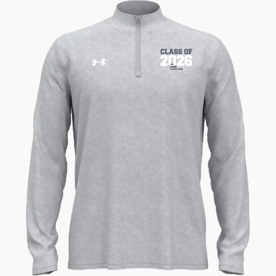 In Step Coaching Isc <span class="pdp-name-mascot">In Step Coaching Isc</span> UA Men's Team Tech Long Sleeve Quarter Zip