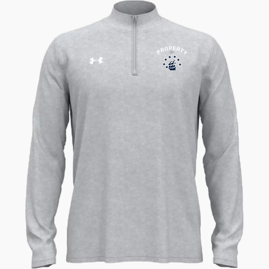 Hudson Explorers <span class="pdp-name-mascot">Hudson Explorers</span> UA Men's Team Tech Long Sleeve Quarter Zip