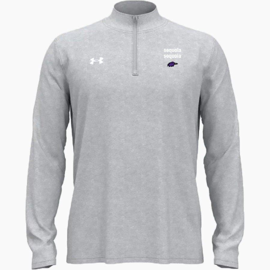 Sequoia High School Online Apparel Store <span class="pdp-name-mascot">Sequoia</span> UA Men's Team Tech Long Sleeve Quarter Zip