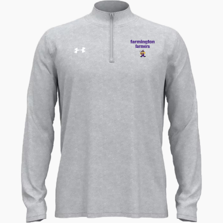FARMINGTON HIGH SCHOOL FARMERS <span class="pdp-name-mascot">FARMINGTON FARMERS</span> UA Men's Team Tech Long Sleeve Quarter Zip