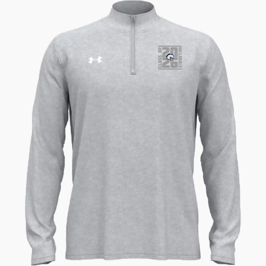 HIllsdale Chargers <span class="pdp-name-mascot">HIllsdale College Chargers</span> UA Men's Team Tech Long Sleeve Quarter Zip